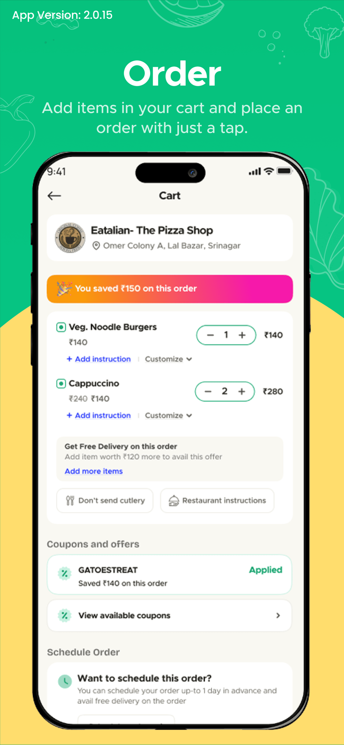 Gatoes Food & Grocery Delivery screenshot 3