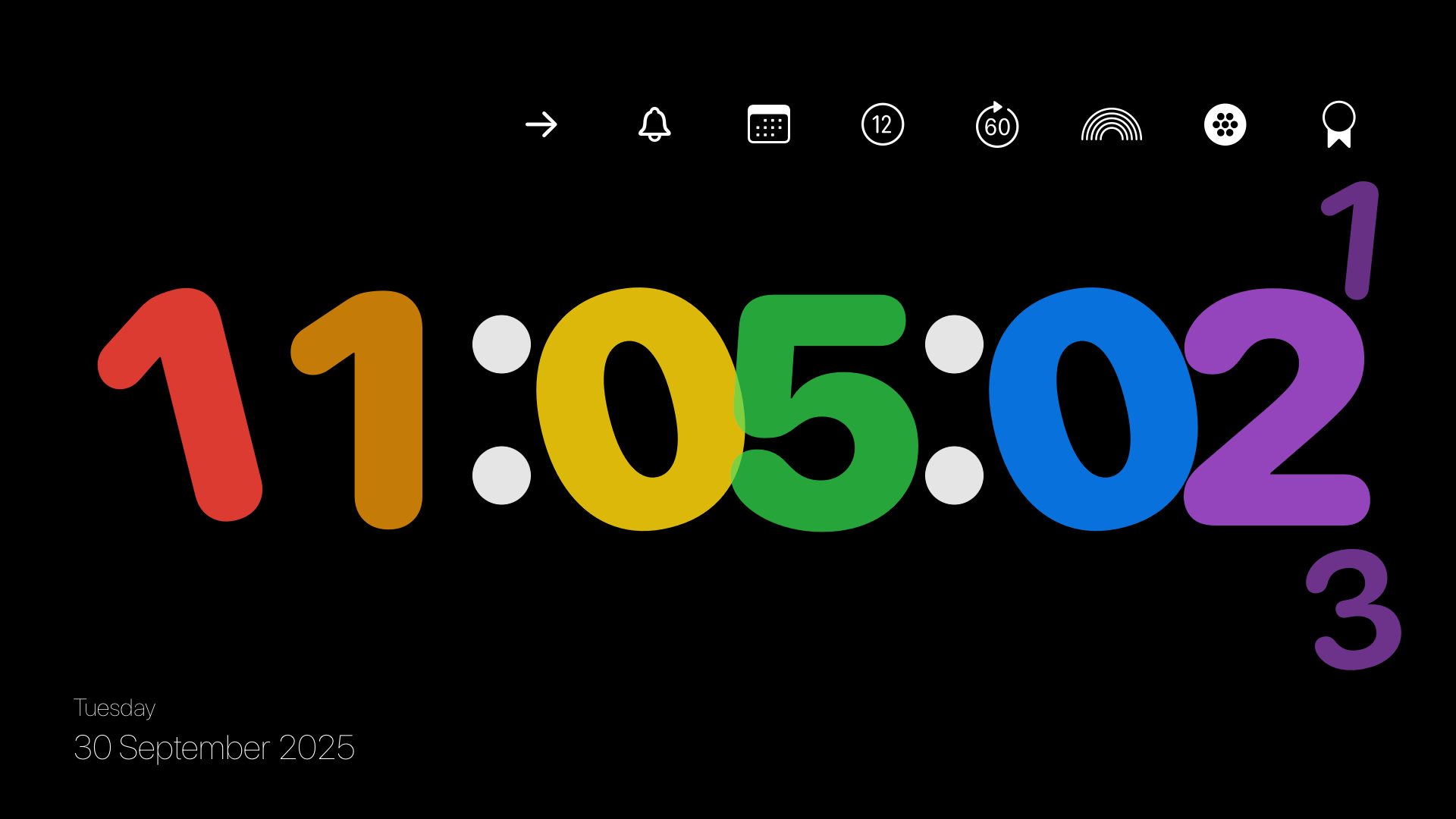 Clock Tv : Watch Time on TV screenshot 6