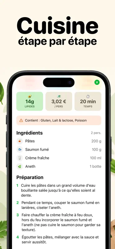 Menu de la semaine – Mibo screenshot 5 of 5