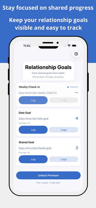 Relationship Goals Tracker Screenshot 2 of 5