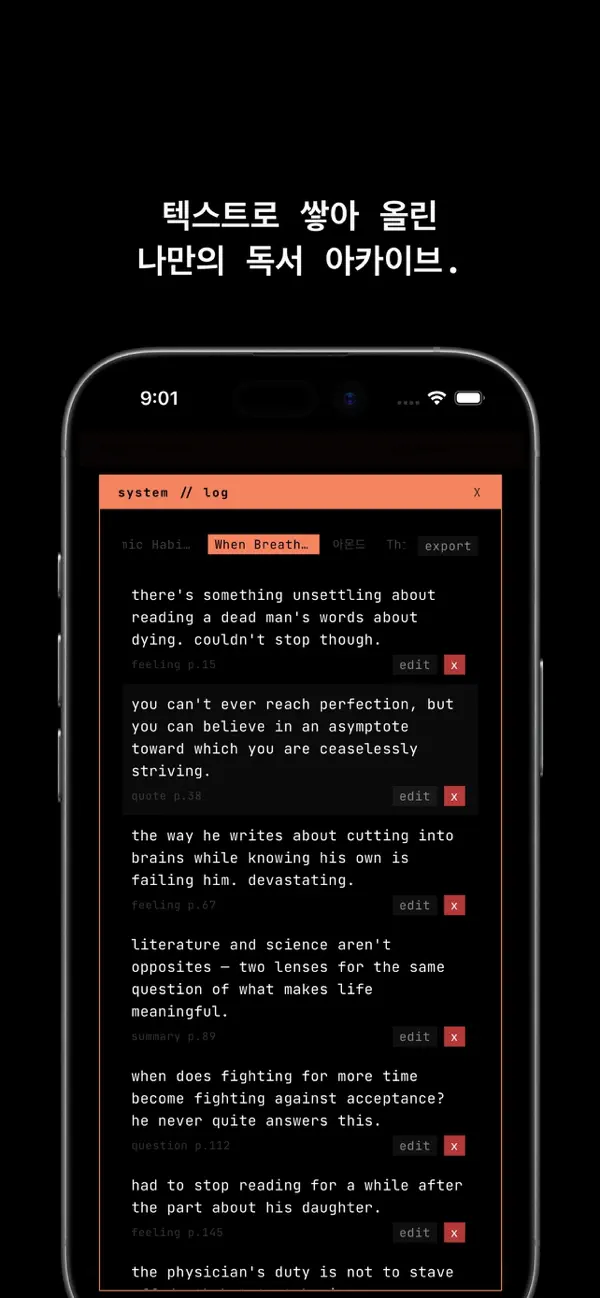 rlog - Reading Log screenshot 4