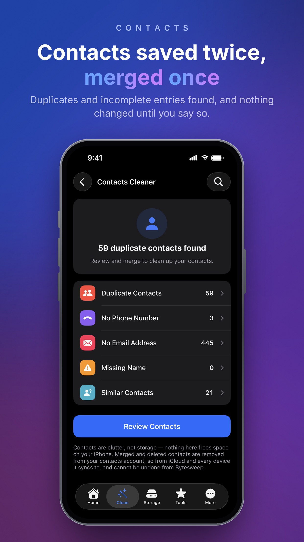 Screenshot 4 of Bytesweep - Phone Cleaner