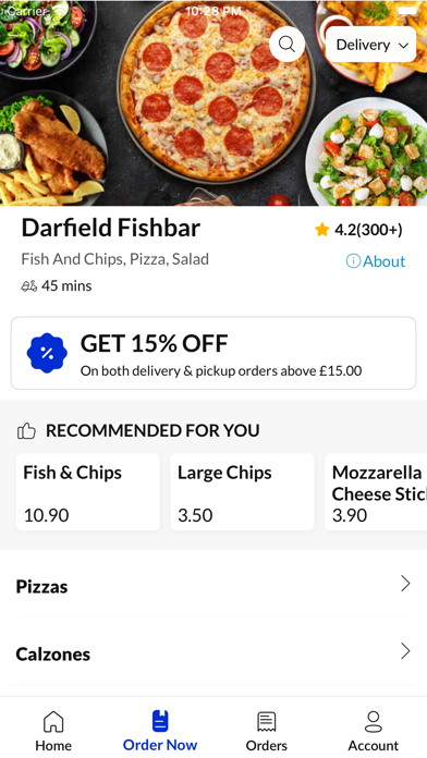 Darfield Fishbar Screenshot
