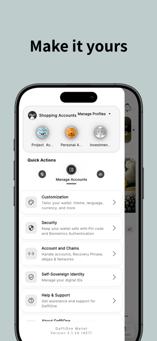 DaffiOne Wallet Screenshot 9 of 9