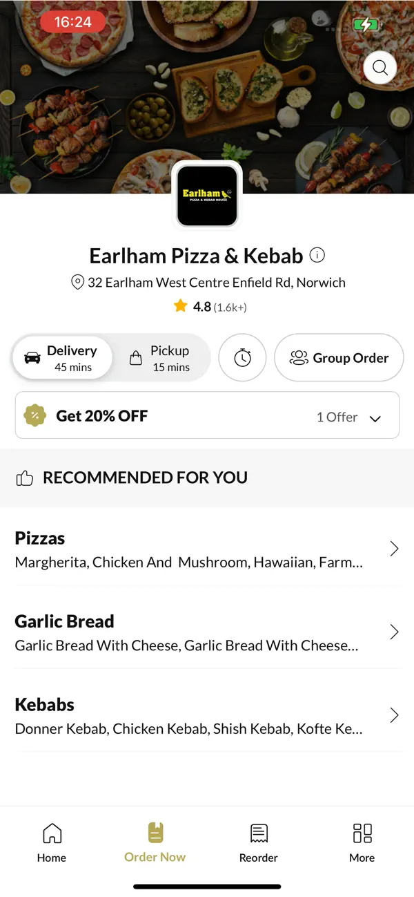 Screenshot #3 pour Earlham Pizza & Kebab