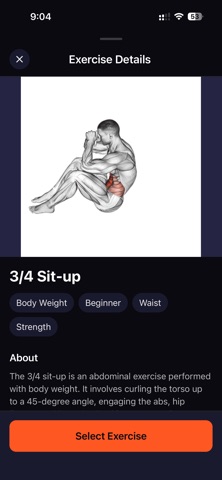 FinalRep: Workout Tracker screenshot
