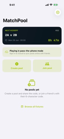 MatchPool: Soccer Picks iPhone screenshot