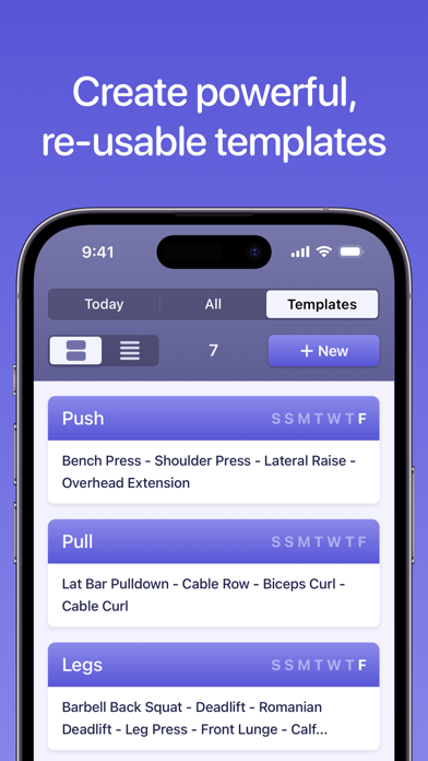 Liftr Workout & Gym Planner Screenshot