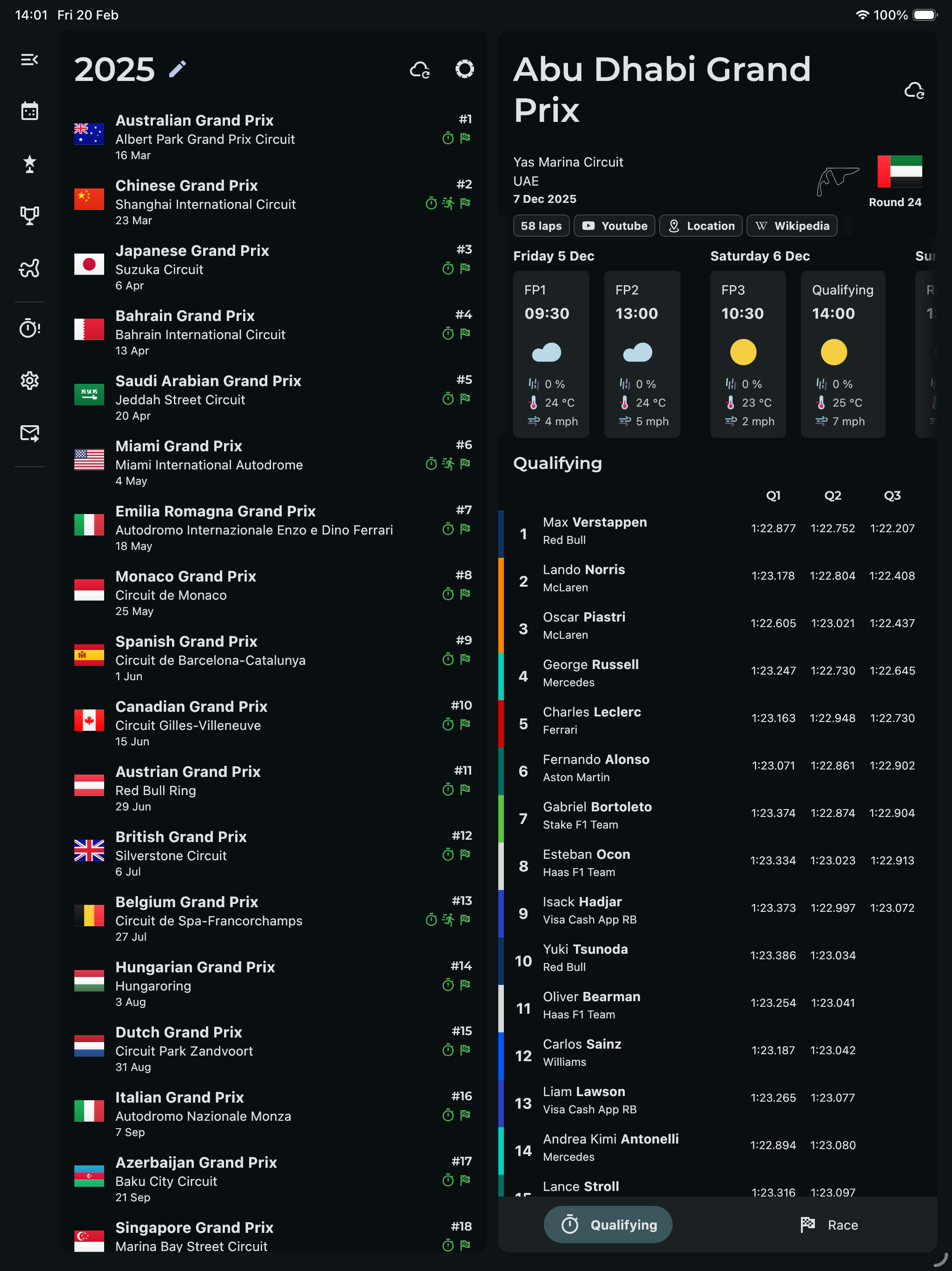 Flashback - Formula Results