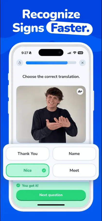 Ziggy: Learn ASL Sign Language ekran görüntüsü 4 / 6