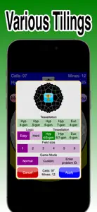 Non-Euclidean Minesweeper screenshot #5 for iPhone