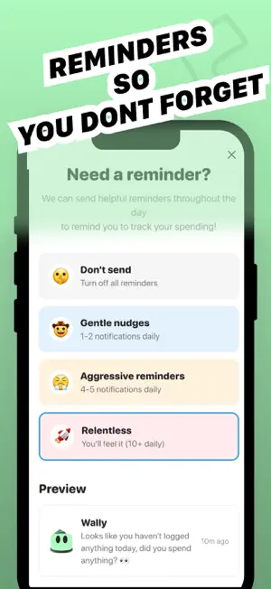Wally: Simple Budget Tracker screenshot 3