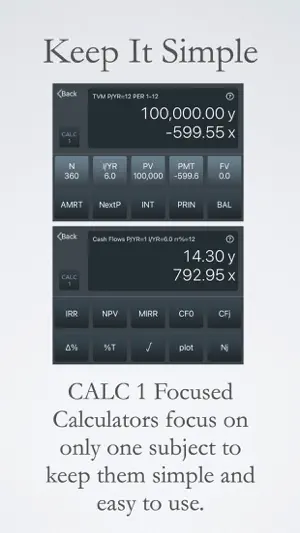 CALC 1 Financial Calculator screenshot 2