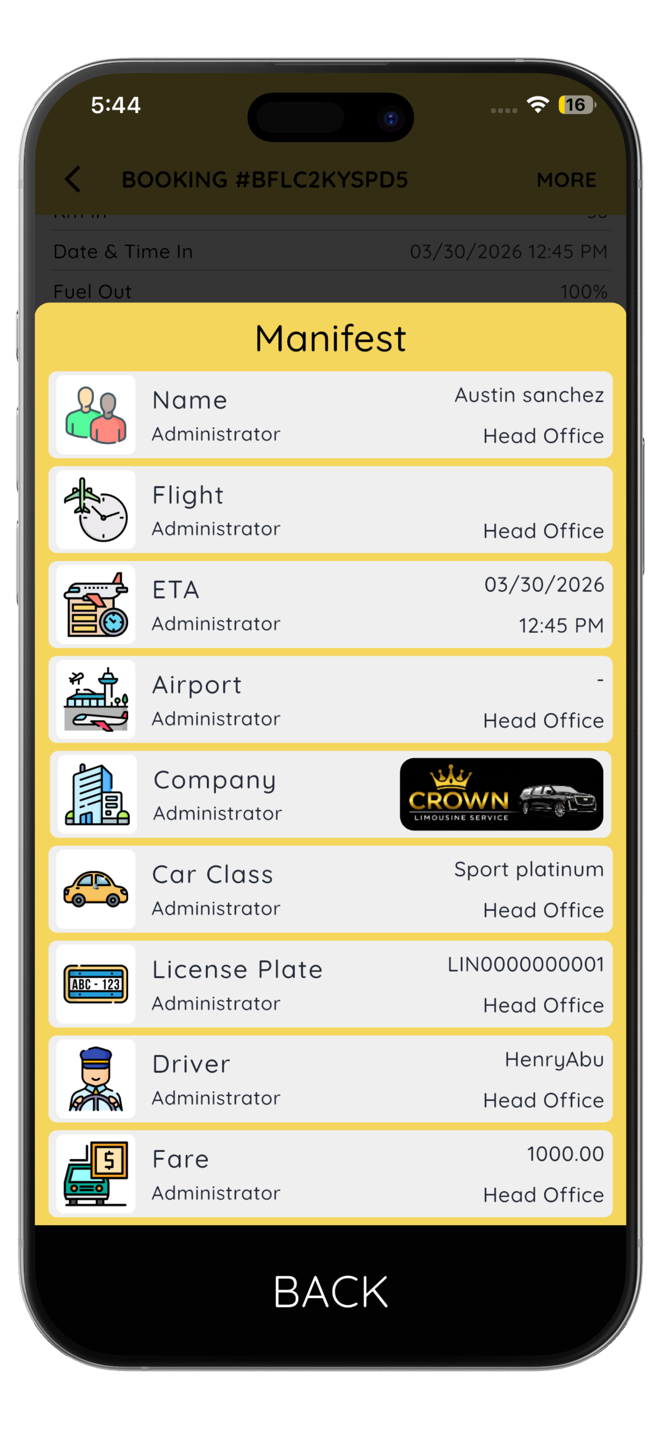 Crown Limo screenshot 5