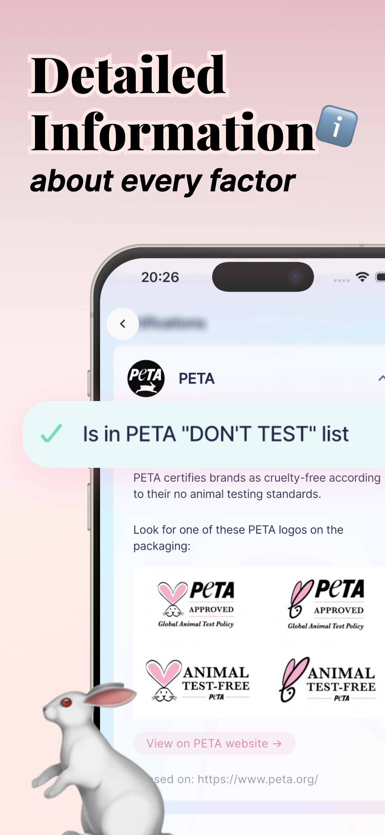 Bunny Search: Go Cruelty Free screenshot 5