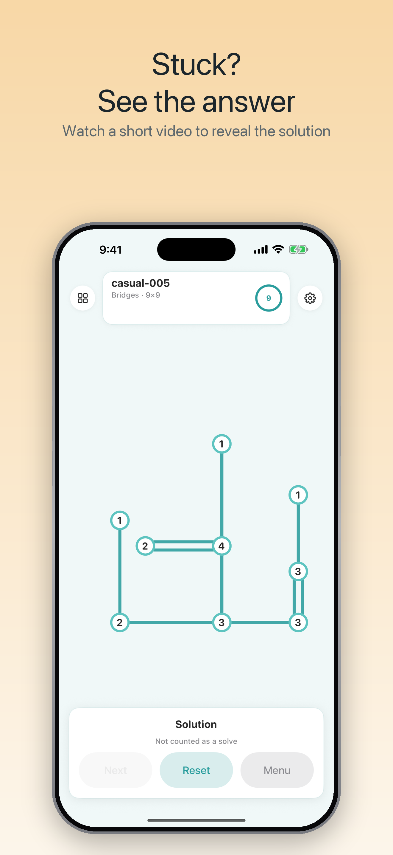 Hashora: Hashi Bridges Puzzle screenshot 3