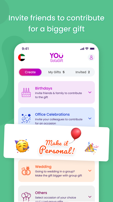 YOUGotaGift Screenshot