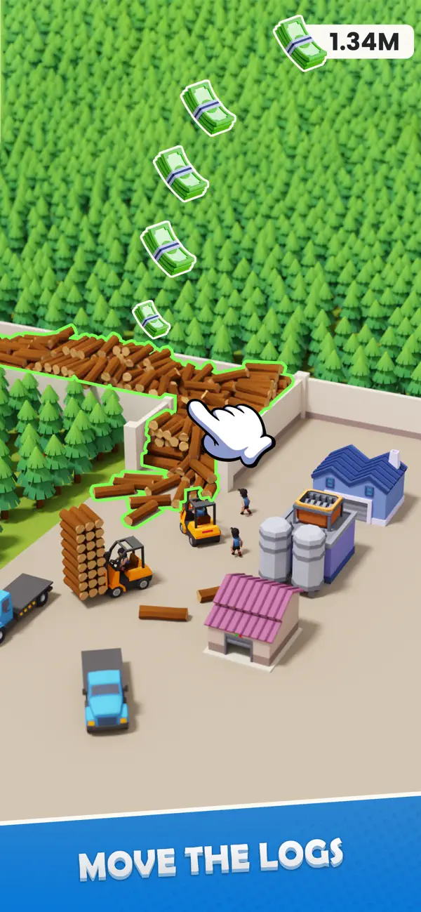 Lumber Inc iOS Mod IPA screenshot 4 - iOS game interface