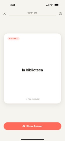 Flashy — Simple flashcards Screenshot 5 of 7