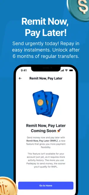 PadiePay: Send Money to Africa screenshot 4