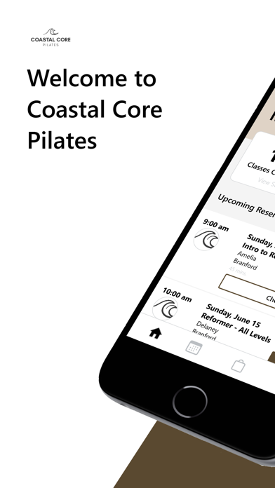 Coastal Core iPhone screenshot 1 - Health & Fitness app