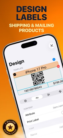 Label Maker - Print Master Pro Screenshot 1 of 6