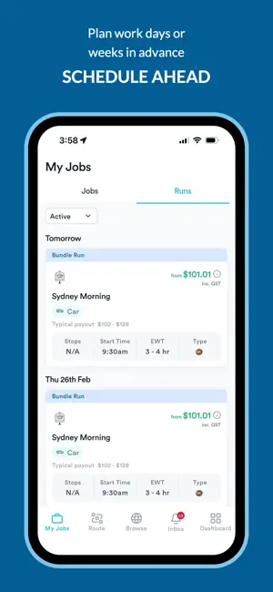 Go People Runner App iPhone screenshot 2