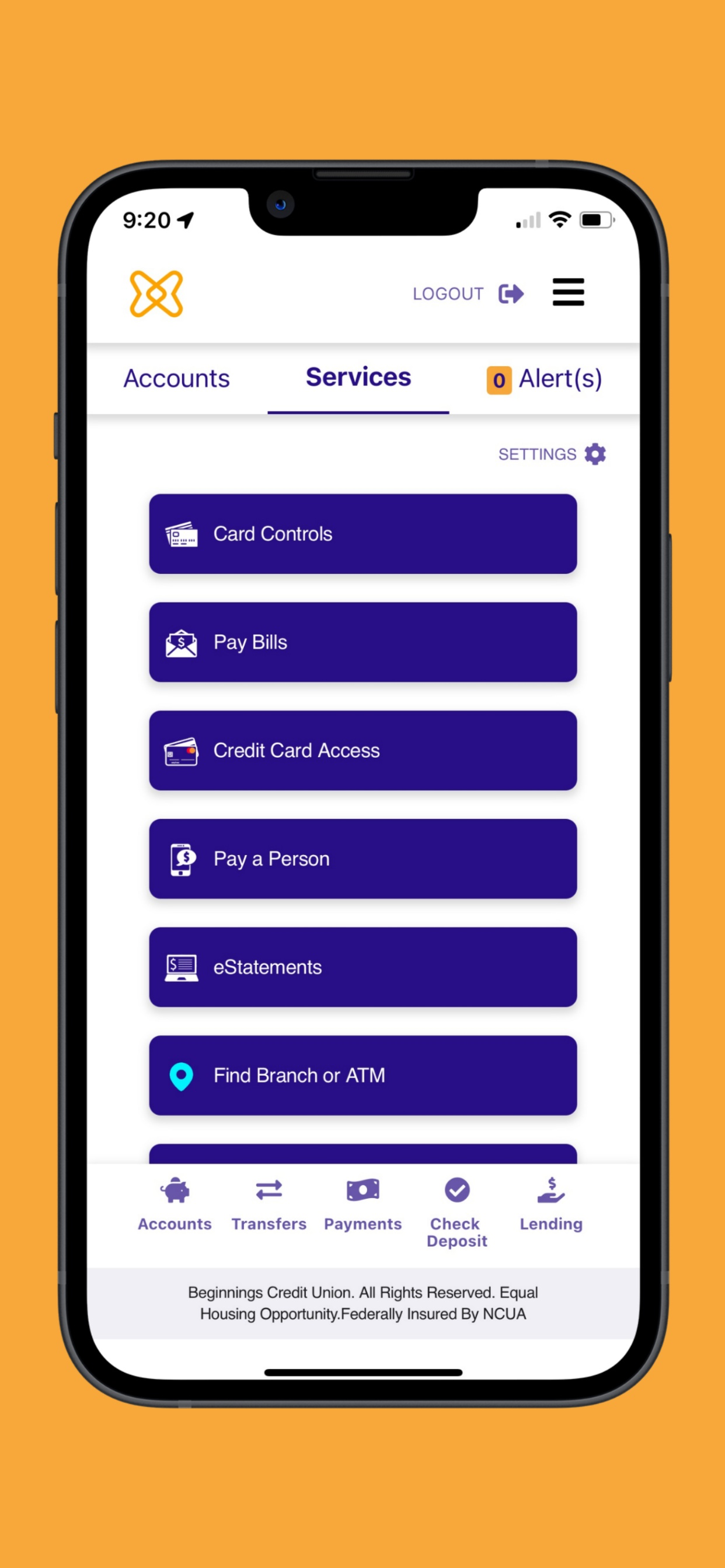 Beginnings Credit Union screenshot 3