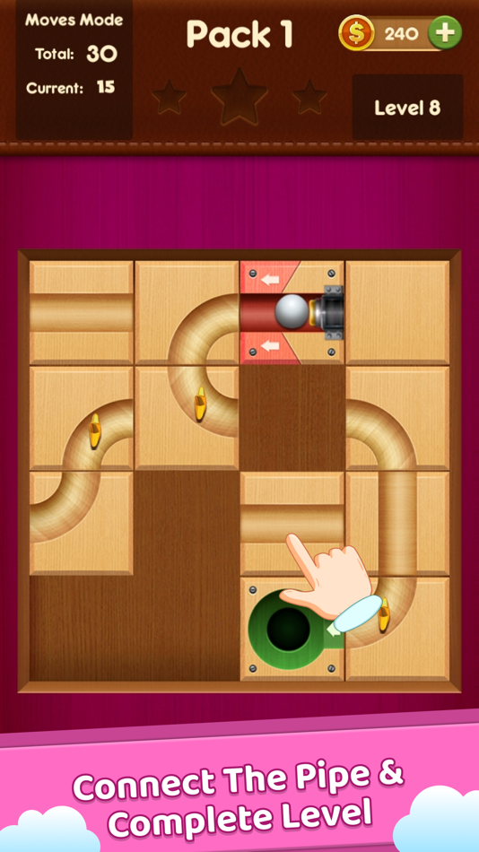 #5. Ball Game - Pipe Maze Puzzle (iOS) Podle: Loyal Foundry, Inc.