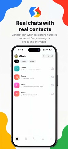 Seen : Private Social Network iPhone screenshot