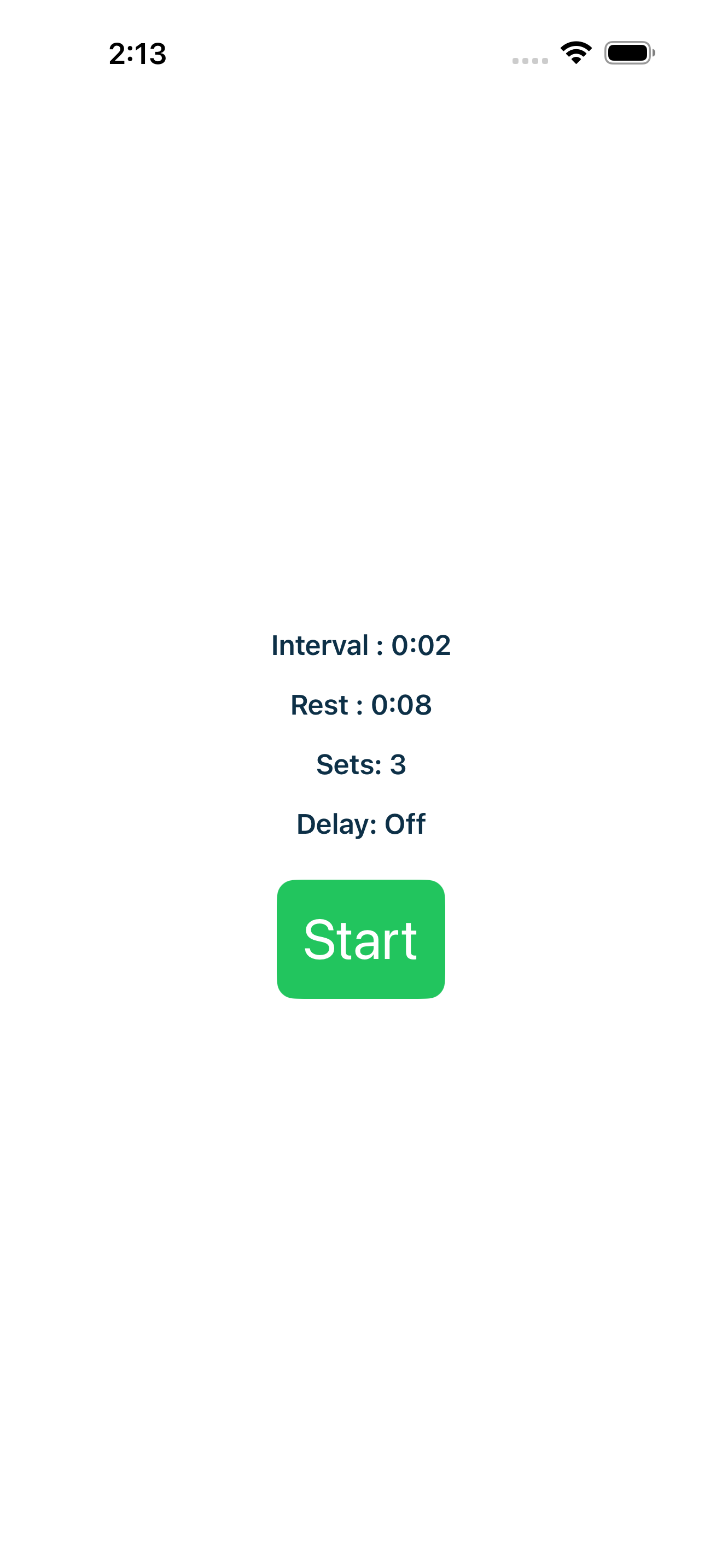 Beep It - interval timer
