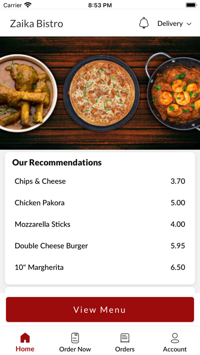 Zaika Bistro Screenshot
