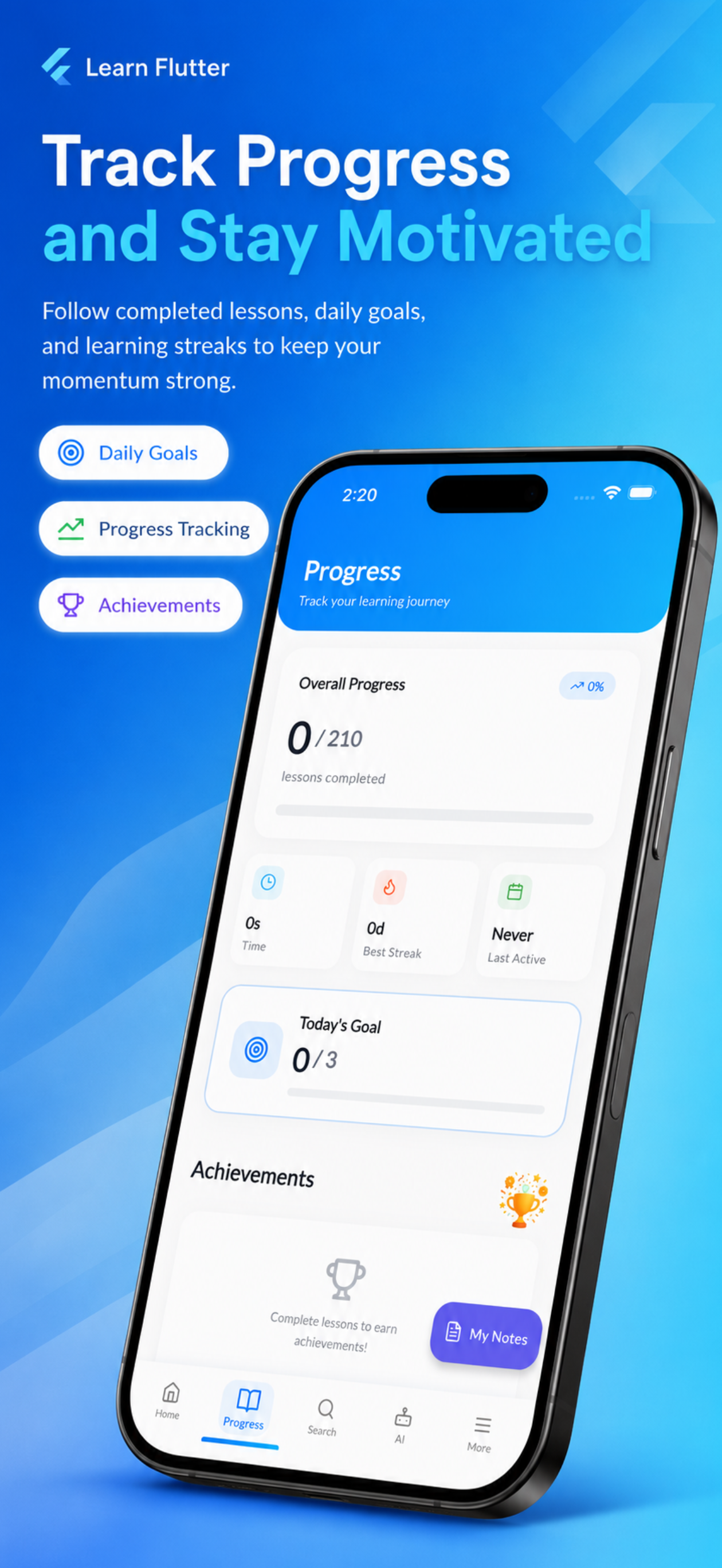 Learn Flutter & Dart Offline