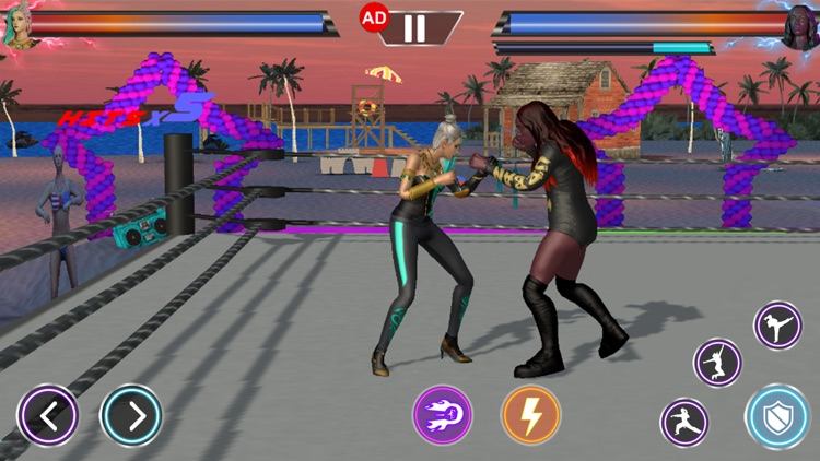 Girls Wrestling Arena