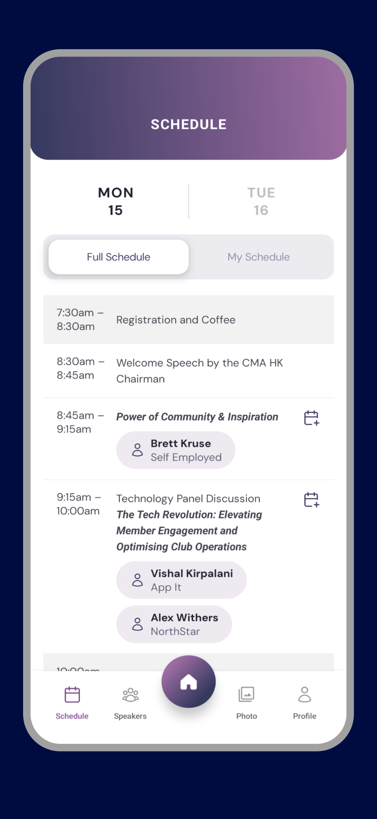 Asian Club Managers Conference screenshot 3