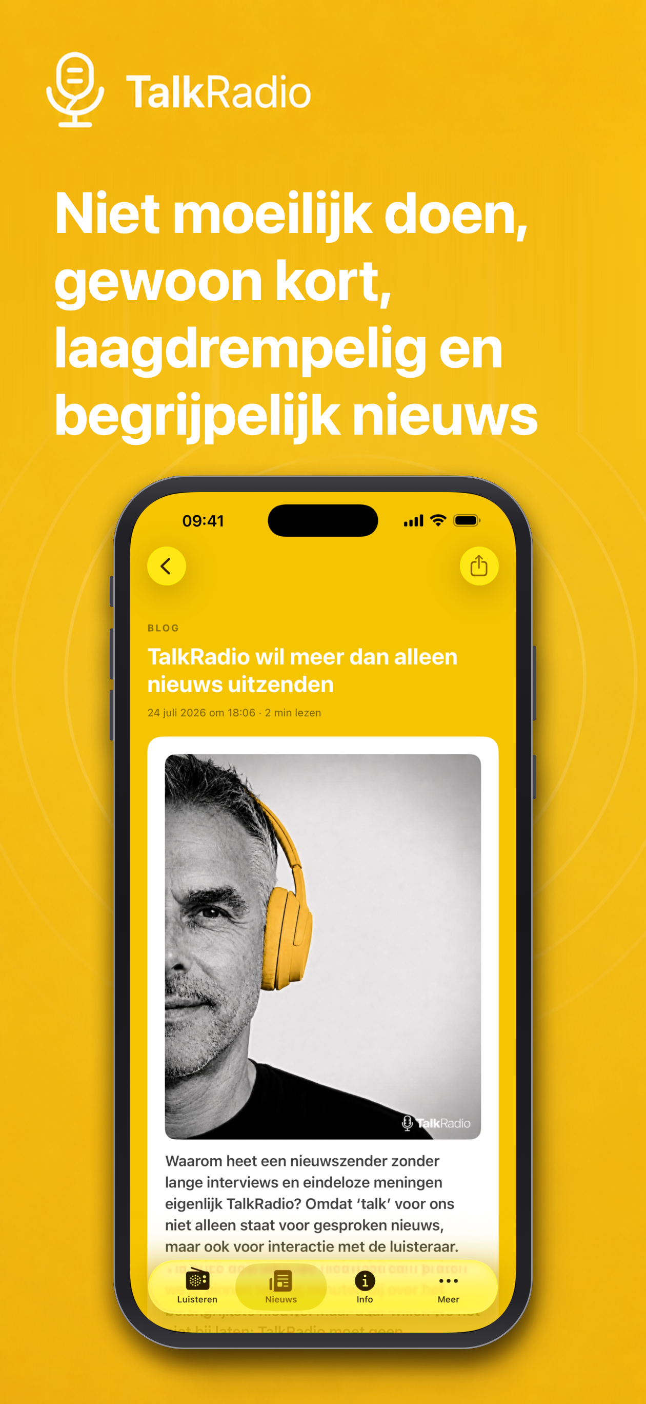 TalkRadio NL screenshot 2