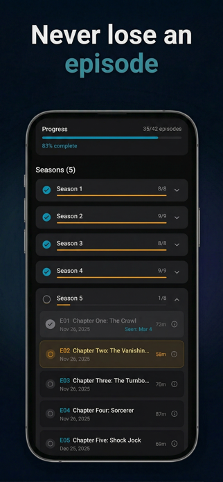 Plot Twist: Episode Tracker Screenshot 3 of 5