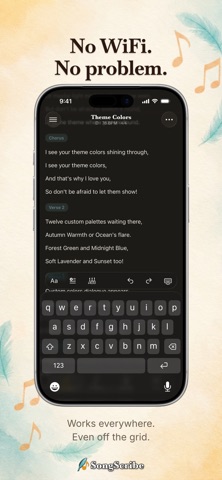 SongScribe iPhone screenshot