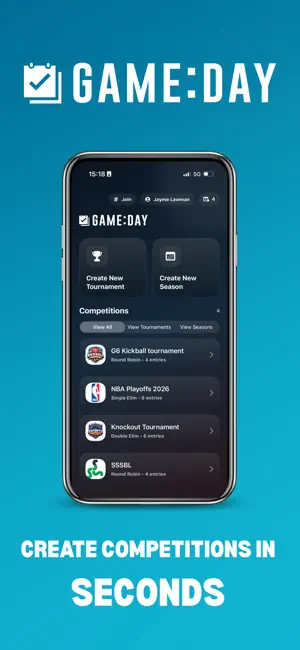 GameDay Scheduling screenshot 3