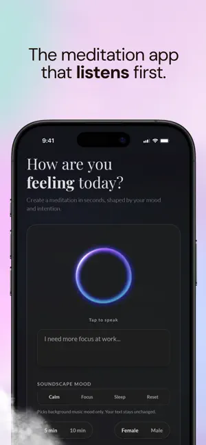 Sooul: AI Meditation screenshot 2