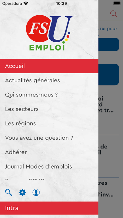 FSU Emploi Screenshot