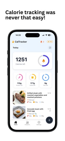 CalTracker: AI Calorie Tracker screenshot