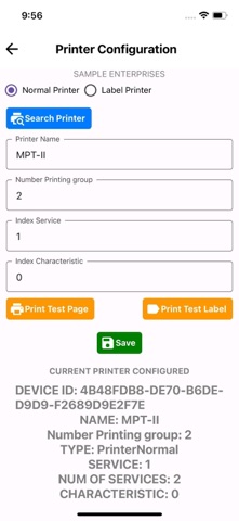 SIM BI App screenshot