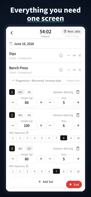 GymRec - Workouts & Plans screenshot 4