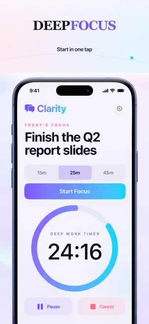 Clarity AI: ADHD Brain Dump screenshot 4