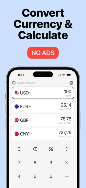 Currency Converter by Convert+ screenshot 2