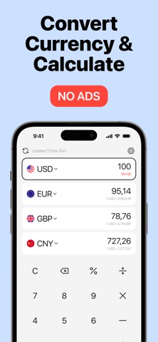 Currency Converter by Convert+ Screenshot 2 of 4