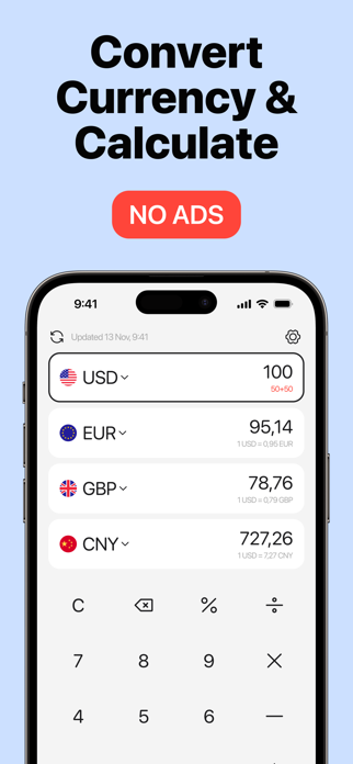 Currency Converter by Convert+ Screenshot 2 of 4