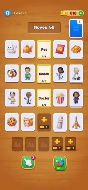 Card Sort: Match Puzzle screenshot 2