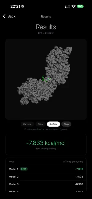 MolDock - Protein-Ligand Dock screenshot 3